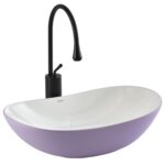 Lena EY-8000ML Tezgah Üstü Lavabo Mat Lila