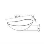 Lena EY-8000ML Tezgah Üstü Lavabo Mat Lila - EY-8000ML - Tezgah Üstü Lavabo - 1