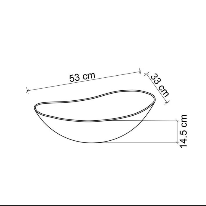 Lena EY-8000ML Tezgah Üstü Lavabo Mat Lila - EY-8000ML - Tezgah Üstü Lavabo - 1