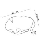 Lena EY-9104 Tezgah Üstü Lavabo - EY-9104 - Tezgah Üstü Lavabo - 2