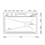 Lena L-ME75-2001NB Mutfak Eviyesi - L-ME75-2001NB - Akıllı Mutfak Eviyeleri - 1