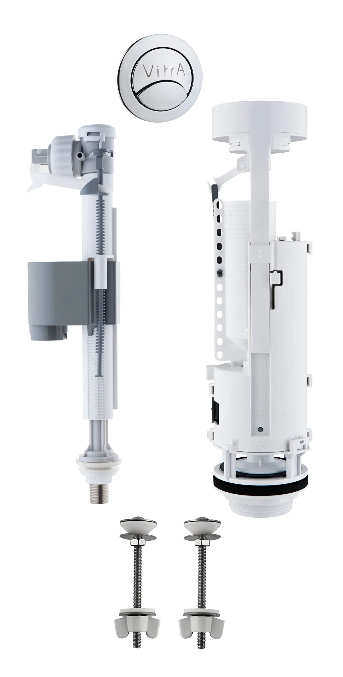 Vitra İç Takım 2,5/4 L Alttan Su Girişli Vitra İç Takım 2,5/4 L Alttan Su Girişli