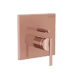 Vitra Ankastre Mekanik Banyo Bataryası Soft Bakır (V-Box Sıva Üstü Grubu) - A4282029 - Ankastre Banyo Bataryası