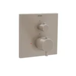 Vitra Aquaheat Ankastre Termostatik Banyo Bataryası Fırçalı Nikel (V-Box, Sıva Üstü Grubu) - A4326834 - Ankastre Banyo Bataryası