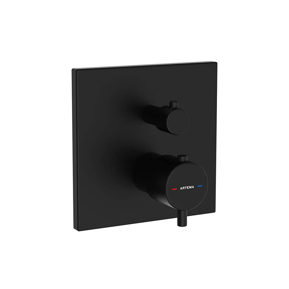 Vitra Aquaheat Ankastre Termostatik Duş Bataryası Mat Siyah (V-Box, Sıva Üstü Grubu) Vitra Aquaheat Ankastre Termostatik Duş Bataryası Mat Siyah (V-Box, Sıva Üstü Grubu) - A4326836 - Ankastre Banyo Bataryası