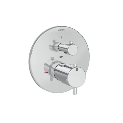 Vitra Aquaheat Ankastre Termostatik Duş Bataryası (V-Box, Sıva Üstü Grubu)