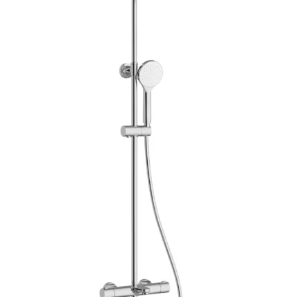 Vitra Aquaheat Joy Square 200 Banyo Bataryalı Duş Sistemi - A47295 - Duş Paneli ve Kolonu