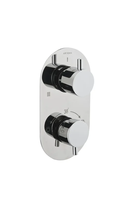 Artema AquaHeat R2 Ankastre Banyo/Duş Bataryası (3 yollu yönlendirici) (sıva üstü grubu) - A47117 - Yönlendirici