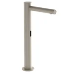 Vitra Aquasee Fotoselli Çanak Lavabo Bataryası Pilli, Çift Su Girişli, Fırçalı Nikel