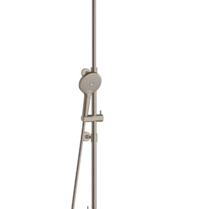 Vitra Bliss Round 240 Duş Kolonu Fırçalı Nikel - A4578834 - Duş Paneli ve Kolonu