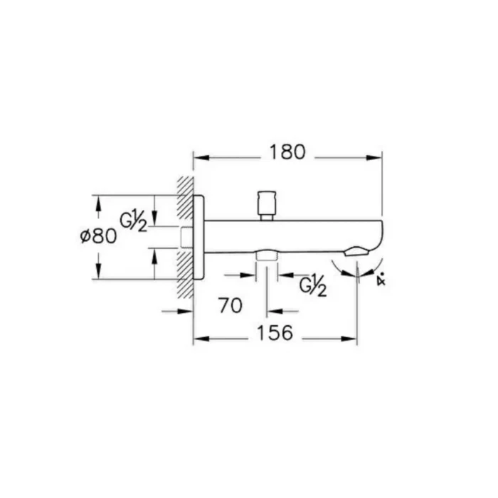 Vitra Flow Round Ankastre Duş Seti - A49306 - Ankastre Duş Setleri - 10