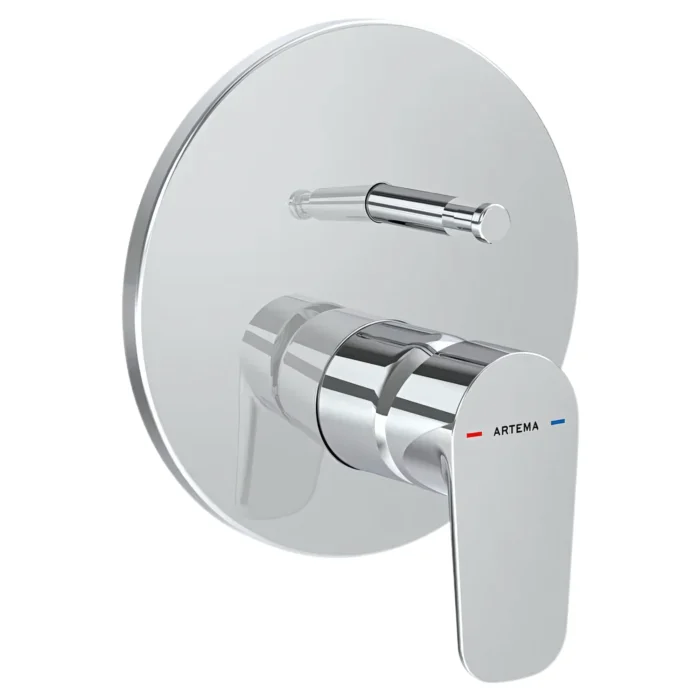 Vitra Flow Round Ankastre Duş Seti - A49306 - Ankastre Duş Setleri - 2