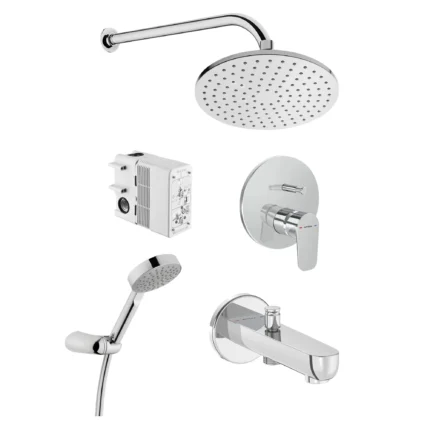 Vitra Flow Round Ankastre Duş Seti