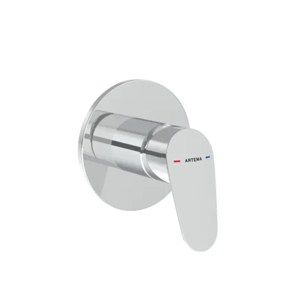 Vitra Flow Round Ankastre Mekanik Duş Bataryası, Minibox (Sıva Üstü Grubu)