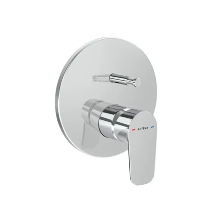 Vitra Flow Soft Ankastre Mekanik Banyo Bataryası (Minibox Sıva Üstü Grubu)