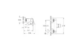Vitra Flow Soft Duş Bataryası - A42932 - Duş Bataryası - 1