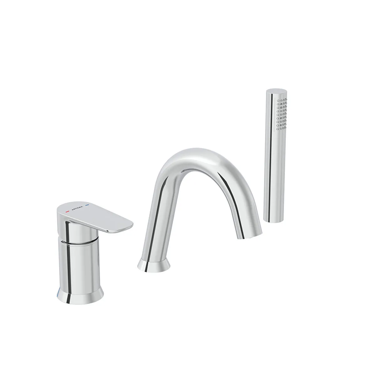 Vitra Flow Soft Küvet Bataryası 3 Delikli Vitra Flow Soft Küvet Bataryası 3 Delikli - A43100 - Ankastre Küvet Bataryası