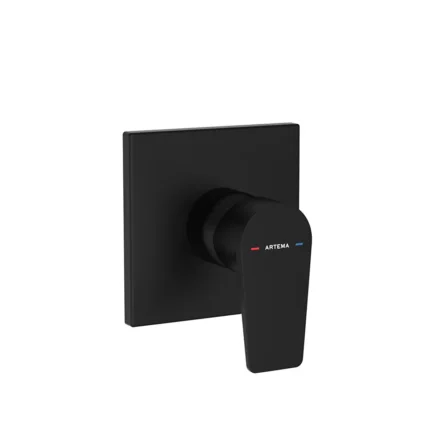 Vitra Flow Square Ankastre Duş Bataryası Mat Siyah (Sıva Üstü Grubu)