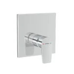 Vitra Flow Square Ankastre Mekanik Duş Bataryası (V-Box, Sıva Üstü Grubu) - A43328 - Ankastre Duş Bataryası