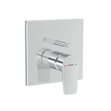 Vitra Flow Square Banyo Bataryası Mekanik (V-Box, Sıva Üstü Grubu)