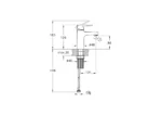 Vitra Flow Square Lavabo Bataryası - A43044 - Lavabo Bataryası - 1