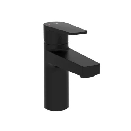 Vitra Flow Square Lavabo Bataryası Mat Siyah - A4304436 - Lavabo Bataryası