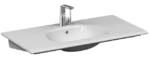 Vitra Frame Etajerli Lavabo 105x50 cm Clean Beyaz - 5709B403-0001 - Etajerli Lavabo