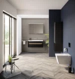 Vitra Frame Etajerli Lavabo 85x54 cm Clean Beyaz - 5708B403-0001 - Etajerli Lavabo - 1