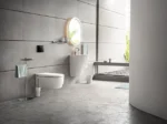 Vitra Frame Yarı Monoblok Lavabo 50x48 cm Beyaz - 5798B403-0001 - Monoblok Bütün Lavabo - 1