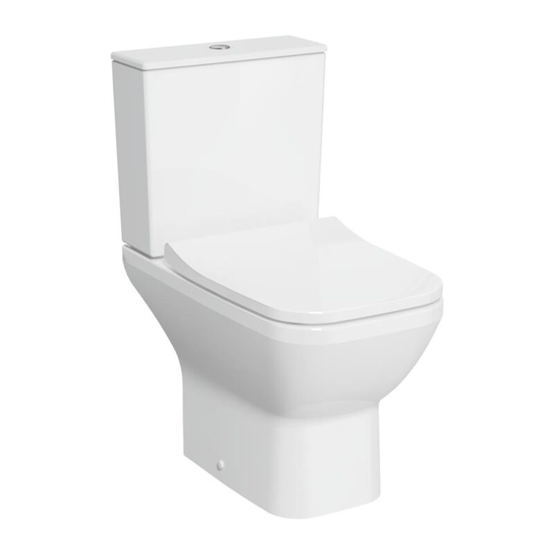 Vitra Integra Rim-ex Arkası Açık Kanalsız Klozet, 62 cm - 7087L003-0088 - Takım Klozet