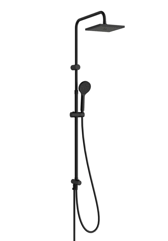 Vitra Joy Square 200 Duş Kolonu, Mat Siyah - A4590136 - Duş Paneli ve Kolonu