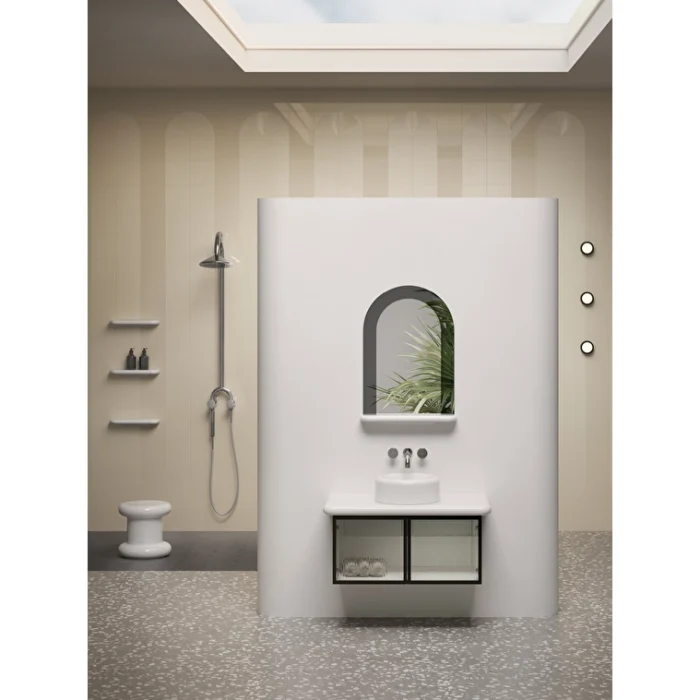 Vitra Liquid Çanak Lavabo 40 cm, Beyaz - 7302B403-0016 - Çanak Lavabo - 1