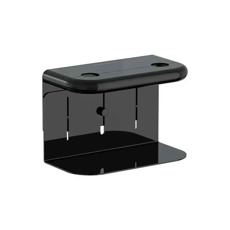 Vitra Liquid Sıvı Sabunluk Tutacağı, Parlak Siyah - A4456739 - Sıvı Sabunluk