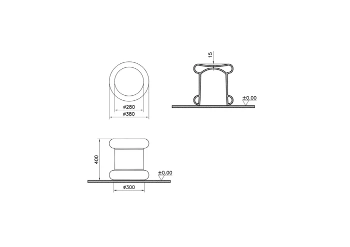 Vitra Liquid Tabure - 7326B403-0155 - AKSESUAR - 3