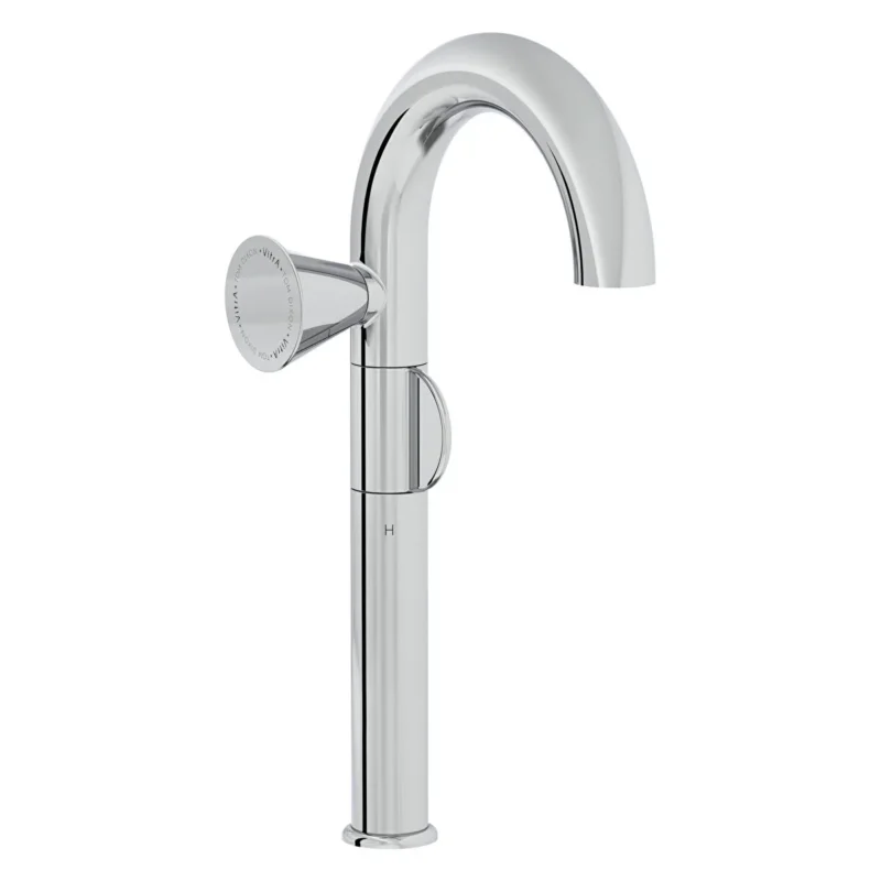 Vitra Liquid Yüksek Lavabo Bataryası Krom - A42794 - Yüksek Lavabo Bataryası