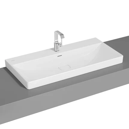Vitra Metropole Çanak Lavabo 100x47 cm, Beyaz - 7529B003-0973 - Çanak Lavabo