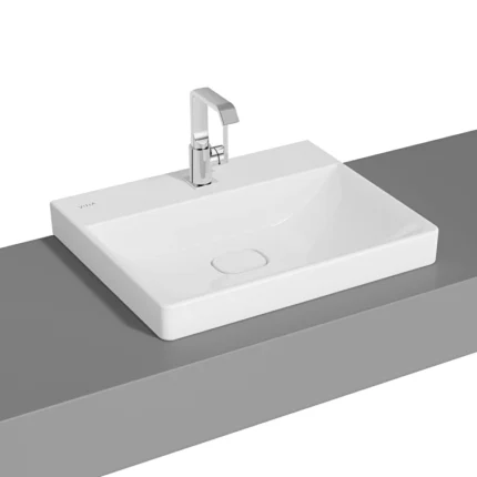 Vitra Metropole Çanak Lavabo 60x47 cm, Beyaz - 7526B003-0937 - Çanak Lavabo