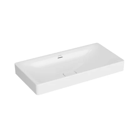 Vitra Metropole Çanak Lavabo Dikdörtgen 80x40 cm, Beyaz - 7536B003-0673 - Çanak Lavabo