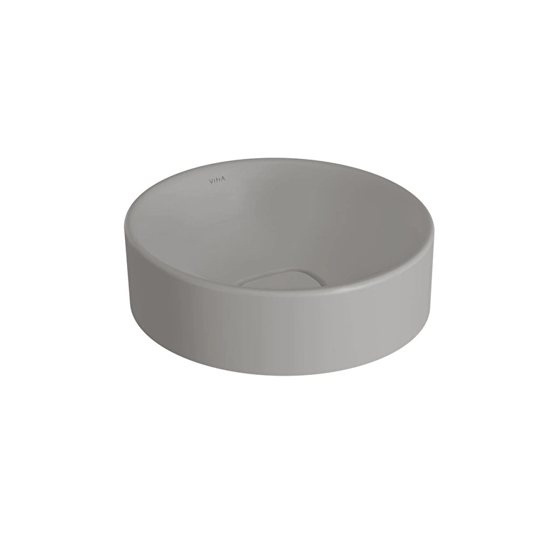 Vitra Metropole Çanak Lavabo Yuvarlak Kompakt 40x38 cm, Mat Taş Gri Vitra Metropole Çanak Lavabo Yuvarlak Kompakt 40x38 cm, Mat Taş Gri - 7542B076-0016 - Çanak Lavabo