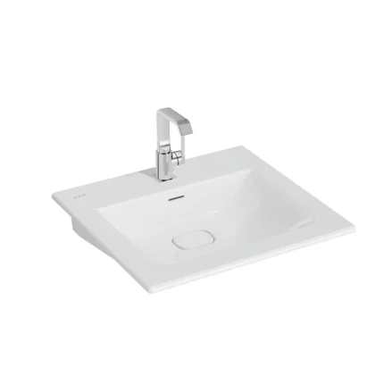 Vitra Metropole Etajerli Lavabo 60x53 cm Beyaz - 7537B003-0001 - Etajerli Lavabo