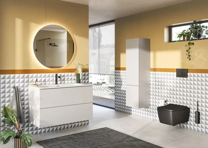 Vitra Metropole Etajerli Lavabo Dikdörtgen 100x53 cm Mat Beyaz - 7539B001-0001 - Etajerli Lavabo - 2