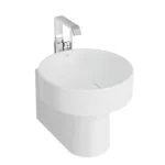 Vitra Metropole Yarım Ayak Mat Beyaz - 7543B001-1890 - Lavabo Ayakları - 1
