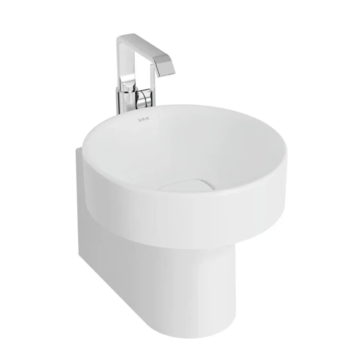 Vitra Metropole Yarım Ayak Mat Beyaz - 7543B001-1890 - Lavabo Ayakları - 1