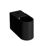 Vitra Metropole Yarım Ayak Mat Siyah - 7543B083-1890 - Lavabo Ayakları