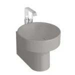 Vitra Metropole Yarım Ayak Mat Taş Gri - 7543B076-1890 - Lavabo Ayakları - 1