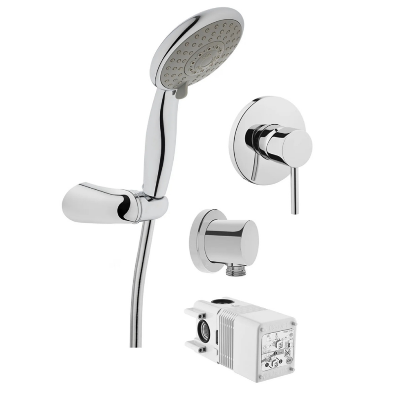 Vitra Minimax S ankastre duş seti (Cozy 5F) - A49272 - Ankastre Duş Setleri