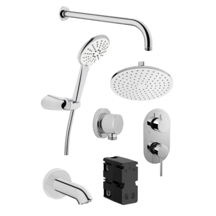 Vitra Minimax S ankastre duş seti (Rain L, Snow 3F)