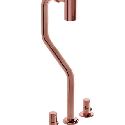 Vitra Monoblok Sifon Seti, Soft Bakır