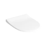 Vitra Nest Klozet Kapağı Slim, Duroplast, Üstten Sıkmalı Yavaş Kapanır, Kolay Sök-Tak, Metal Menteşeli, Beyaz - 230-003R009 - Klozet Kapağı - 1