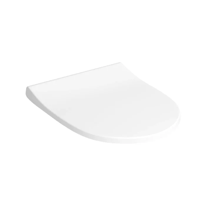 Vitra Nest Klozet Kapağı Slim, Duroplast, Üstten Sıkmalı Yavaş Kapanır, Kolay Sök-Tak, Metal Menteşeli, Beyaz - 230-003R009 - Klozet Kapağı - 1